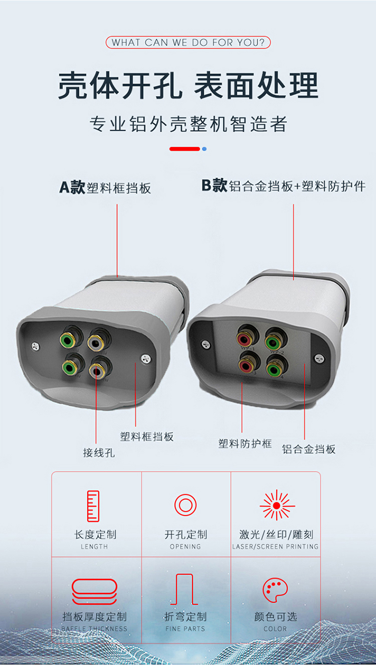 电子板防护铝外壳