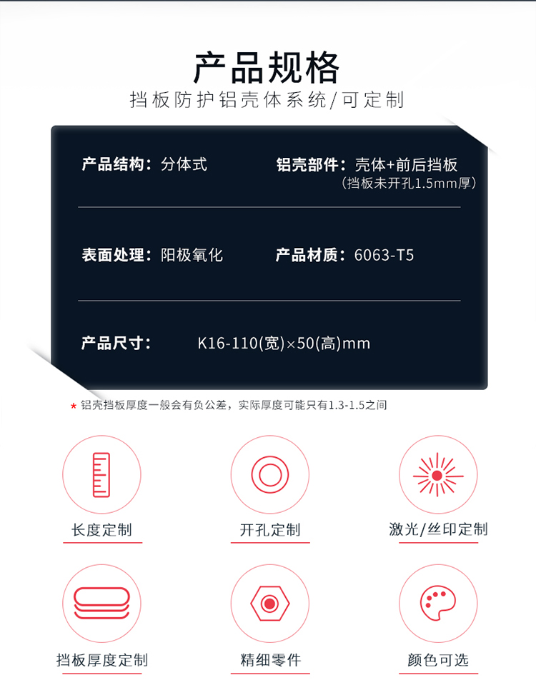 控制器铝合金防护外壳 控制器铝合金防护外壳