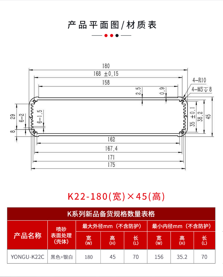 工控设备防护铝外壳 工控设备防护铝外壳