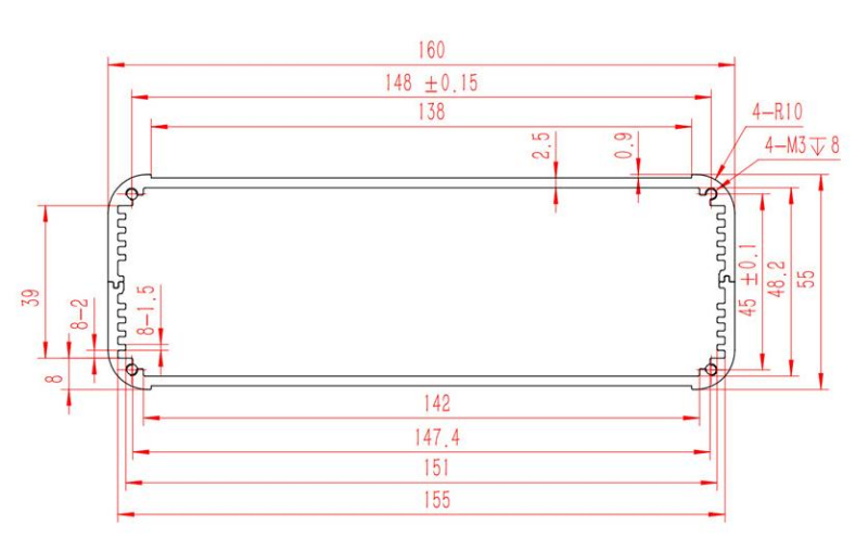 铝型材外壳结构
