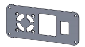 铝合金外壳挡板