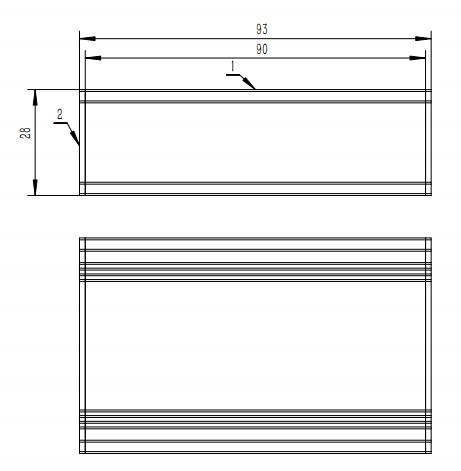 铝型材外壳结构