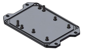 防水铝外壳下盖