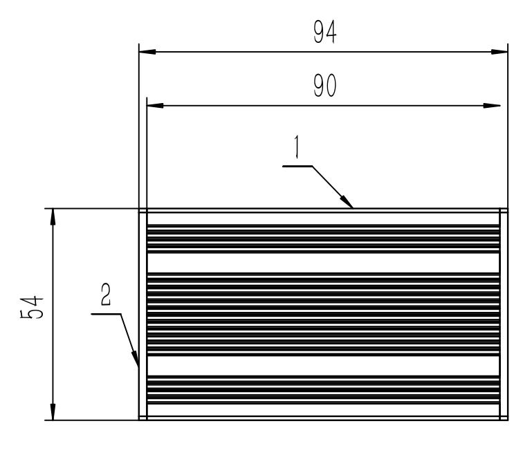 铝合金外壳结构