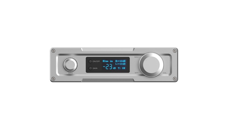 HIFI 音频解码铝外壳前面板