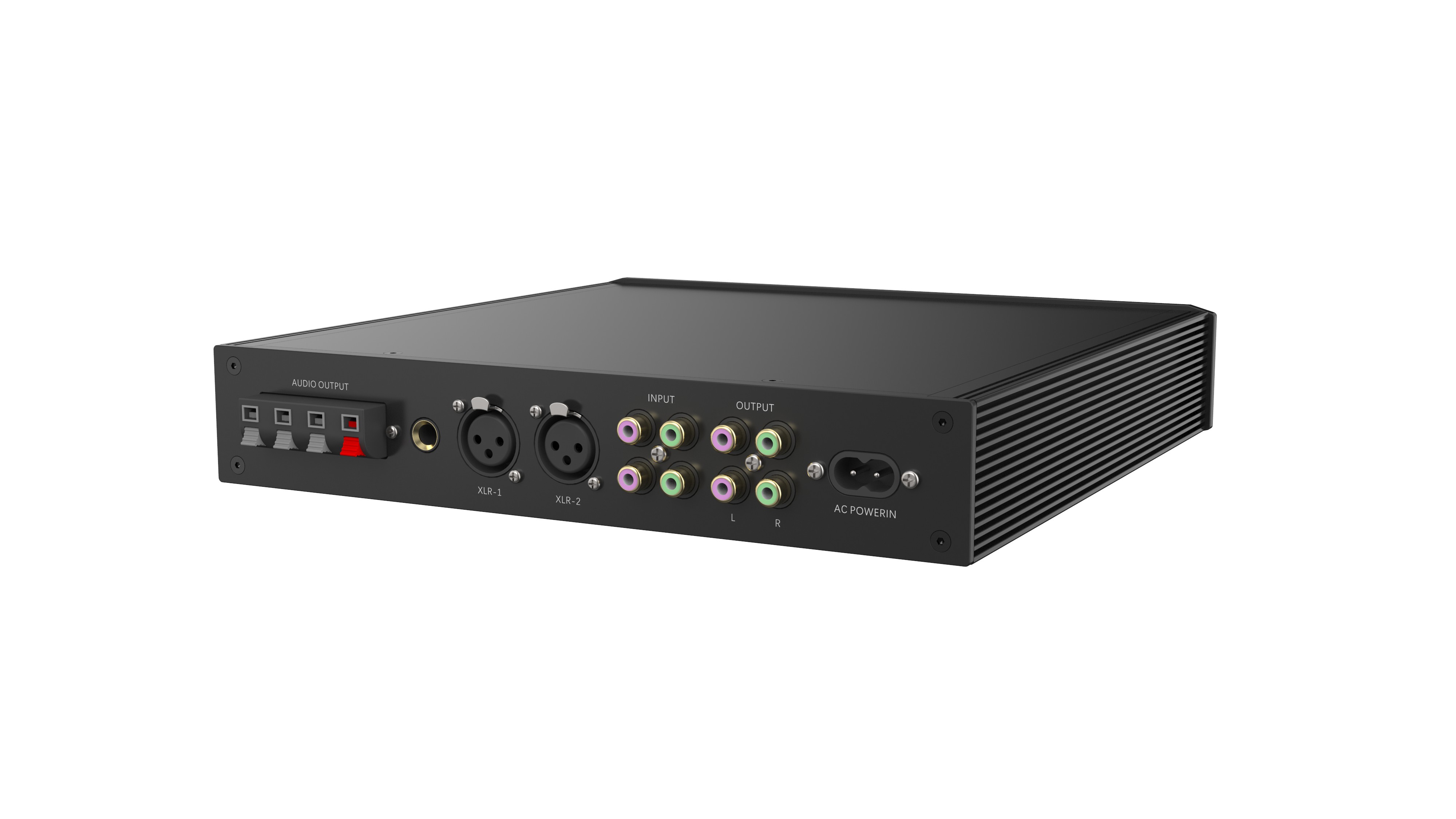 D类数据HIFI功放外壳的背板